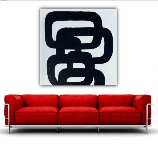 Surfboards ocean beach paintings cool rad California surfer dude beach surfing beach boys wall art black and white Mid century modern modernist modern abstract painting contemporary