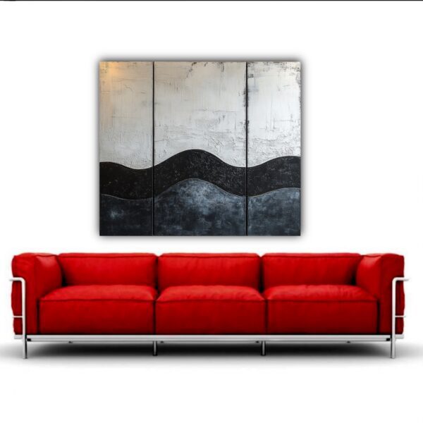 Mark Rothko Surfboards ocean beach paintings cool rad California surfer dude beach surfing beach boys wall art black and white Mid century modern modernist modern abstract painting contemporary