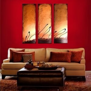Art tree painting chocolate coffee espresso tan brown earthy 14k gold wall art decor home and furnishings original art sale online Art gallery artist bronze chocolate latte expresso coffee colorful art color multi panel canvas ready to hang ugallery