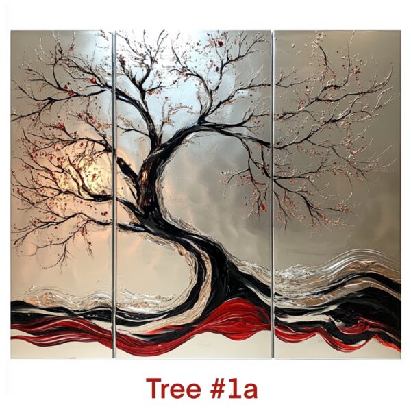 Art tree painting chocolate coffee espresso tan brown earthy 14k gold wall art decor home and furnishings original art sale online Art gallery artist bronze chocolate latte expresso coffee colorful art color multi panel canvas ready to hang ugallery