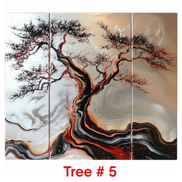 Art tree painting chocolate coffee espresso tan brown earthy 14k gold wall art decor home and furnishings original art sale online Art gallery artist bronze chocolate latte expresso coffee colorful art color multi panel canvas ready to hang ugallery
