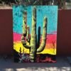IMG_2492 Yellow Sunset Cactus Artwork — Limited Edition by Robert R 🖼️