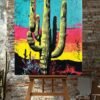 IMG_2493 Yellow Sunset Cactus Artwork — Limited Edition by Robert R 🖼️