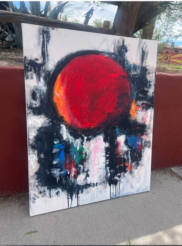 Original Mid Century Modern SOLD 48 x 36 Inches 🔴