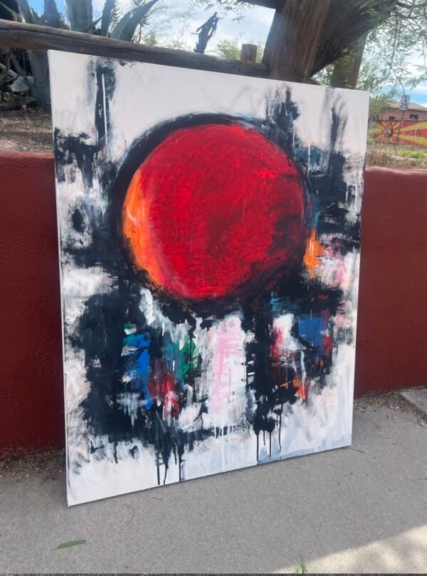 Original Mid Century Modern SOLD 48 x 36 Inches 🔴