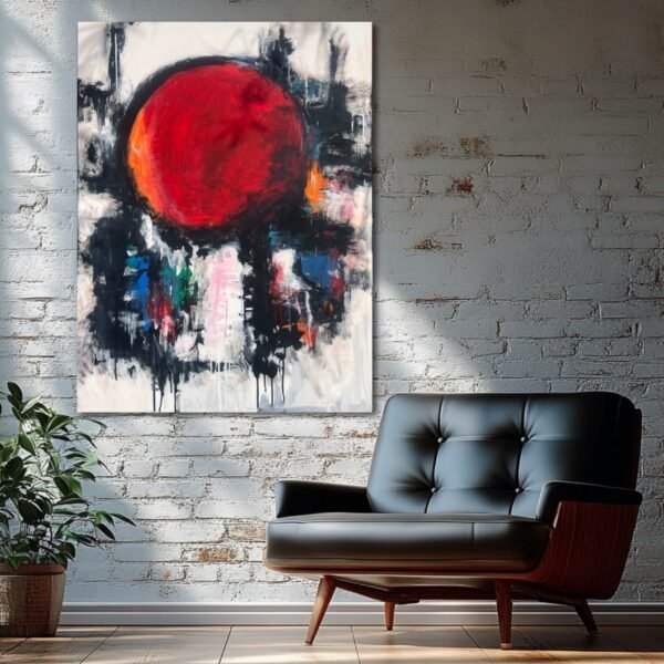 Original Mid Century Modern SOLD 48 x 36 Inches 🔴