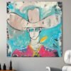 IMG_2643 Coltoff Cowboy Original — Signed Original Art Oil Painting, 32” x32 ” ✅