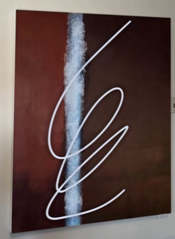 IMG_6658 Espresso Martini Original Abstract Painting, 60”x48” ✅